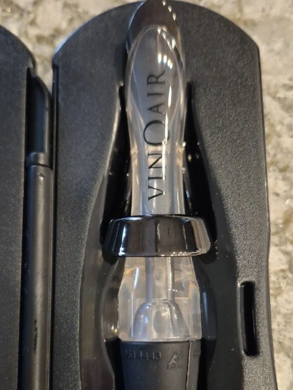 VinOair Premier Wine Aerator Gift Set By Cork Pops Travel Case